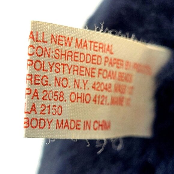 Vintage 1980s Brooklyn Doll & Toy Dalmatian Stuffed Plush Puppy Dog 15" - Picture 9 of 9